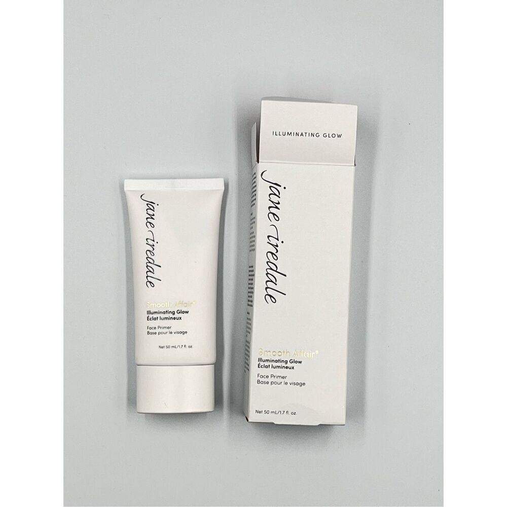 NEW Jane Iredale Smooth Affair Illuminating Glow Face Primer 1.7 oz Hyaluronic - Picture 2 of 6